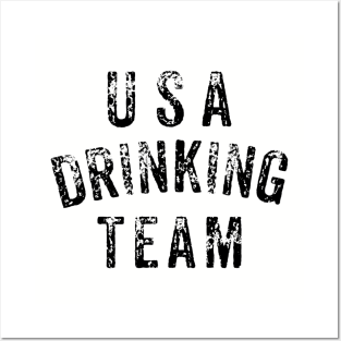 USA Drinking Team! Posters and Art